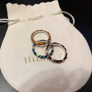 Hidalgo stacking bands - set of three